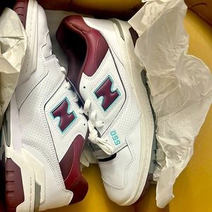 New Balance 550
Burgundy Cyan size 13 M